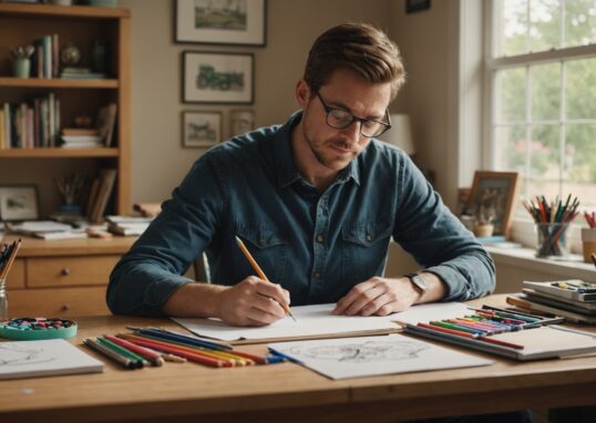 Guide illustré : Apprenez à dessiner un tracteur pas à pas