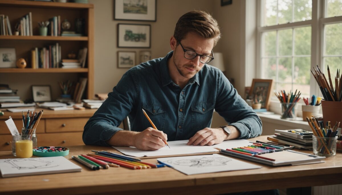 Guide illustré : Apprenez à dessiner un tracteur pas à pas