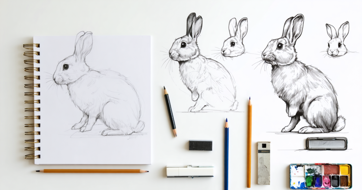 découvrez comment dessiner un lapin facilement grâce à notre guide étape par étape, idéal pour débutants et amateurs d'art.