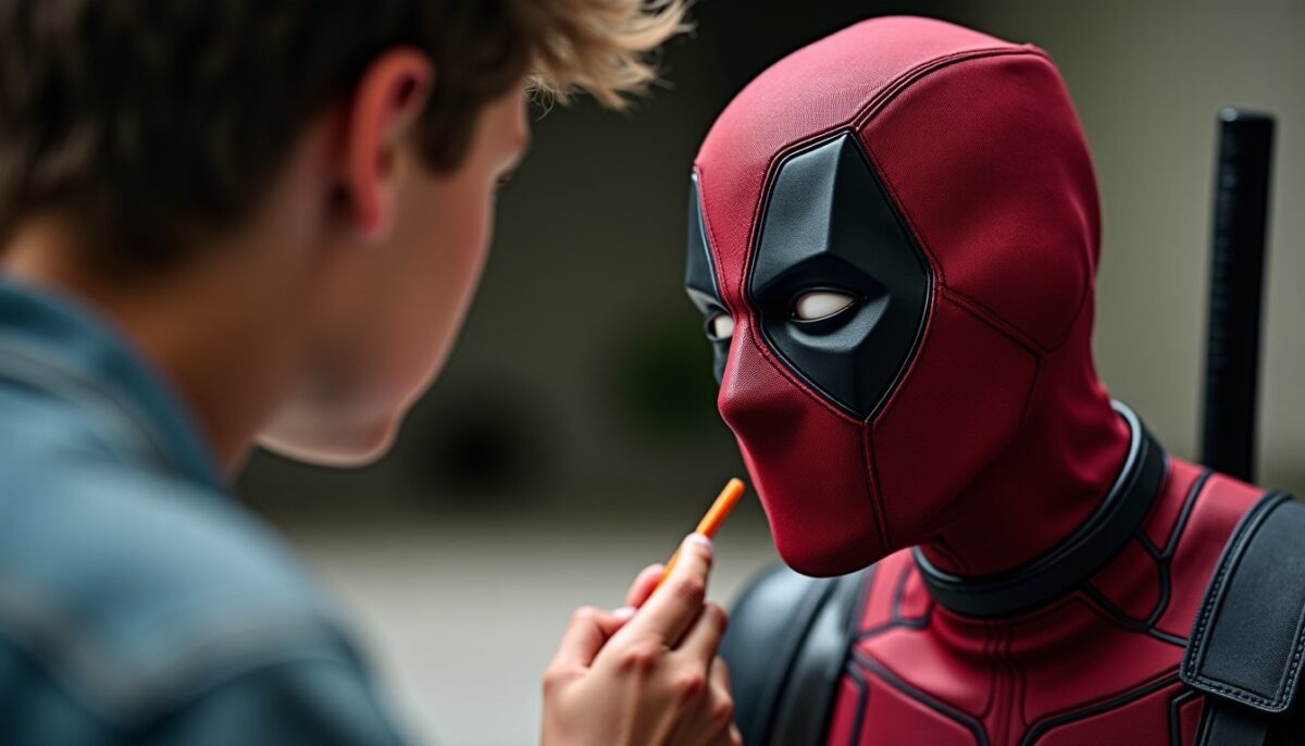 Guide étape par étape pour dessiner Deadpool facilement