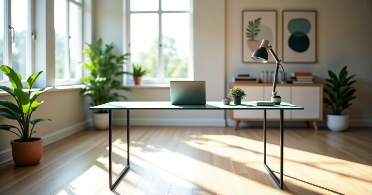 Guide pratique pour sélectionner un bureau design parfaitement adapté à votre espace de travail