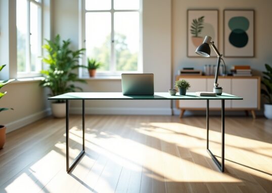 Guide pratique pour sélectionner un bureau design parfaitement adapté à votre espace de travail