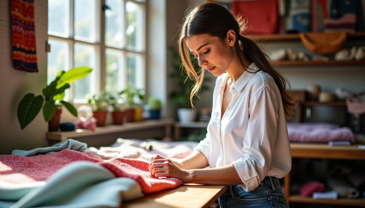Héloïse Delègue : Quand le textile raconte une histoire vivante