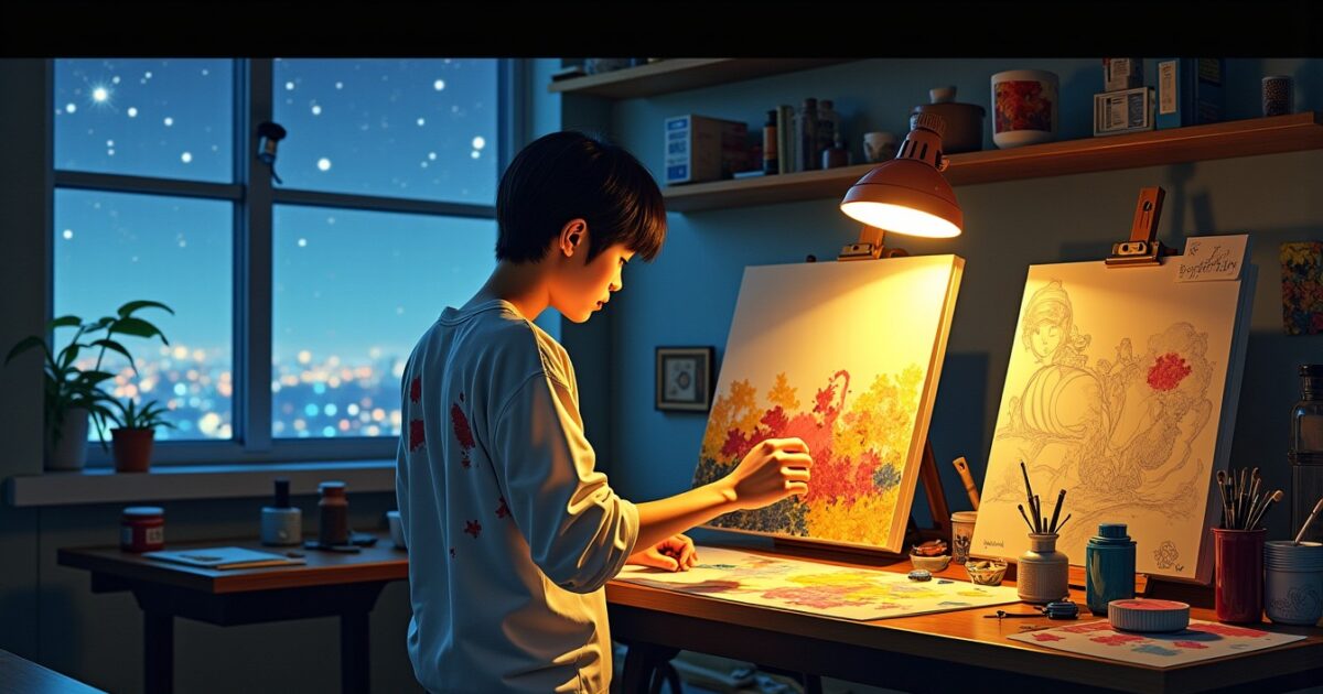 Painter of the Night : immersion captivante dans l’univers envoûtant d’un manhwa incontournable