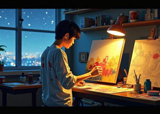 Painter of the Night : immersion captivante dans l’univers envoûtant d’un manhwa incontournable