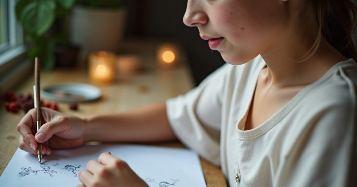 Guide simple et créatif pour dessiner une toile d’araignée en quelques étapes