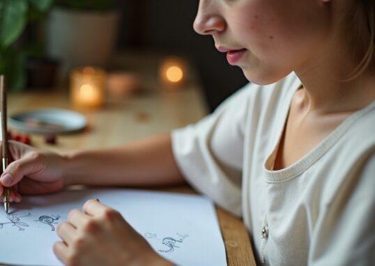 Guide simple et créatif pour dessiner une toile d’araignée en quelques étapes
