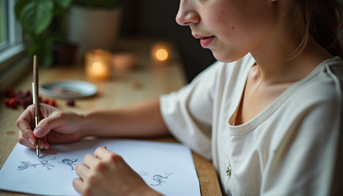 Guide simple et créatif pour dessiner une toile d’araignée en quelques étapes
