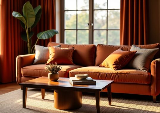 Marron glacé : astuces raffinées pour sublimer votre intérieur avec cette teinte chaleureuse