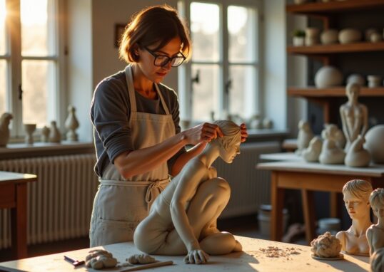 Laurence Perratzi : l'art de sculpter le mouvement et l'émotion en harmonie