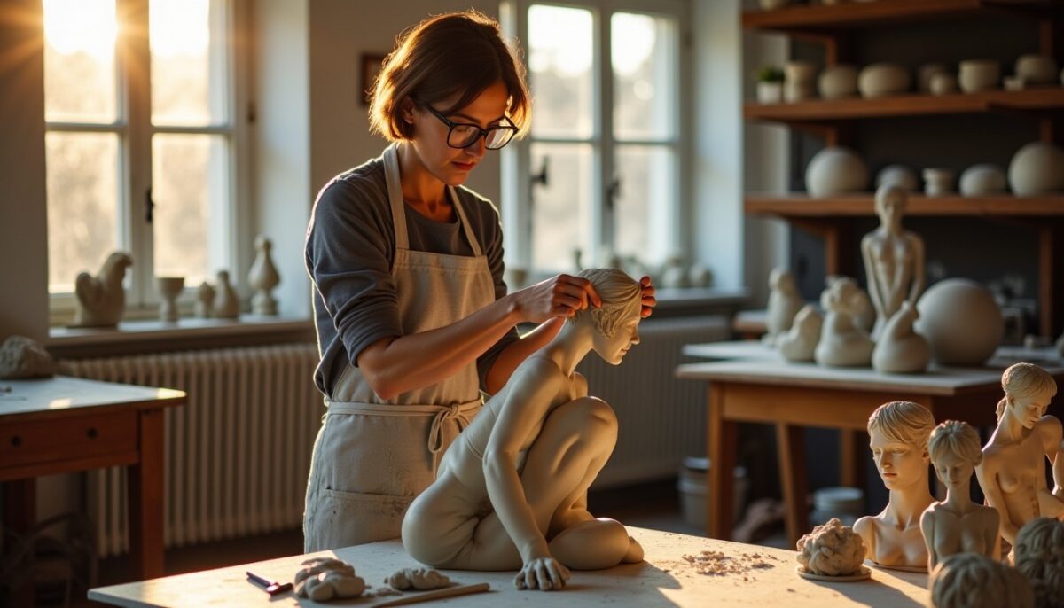 Laurence Perratzi : l'art de sculpter le mouvement et l'émotion en harmonie