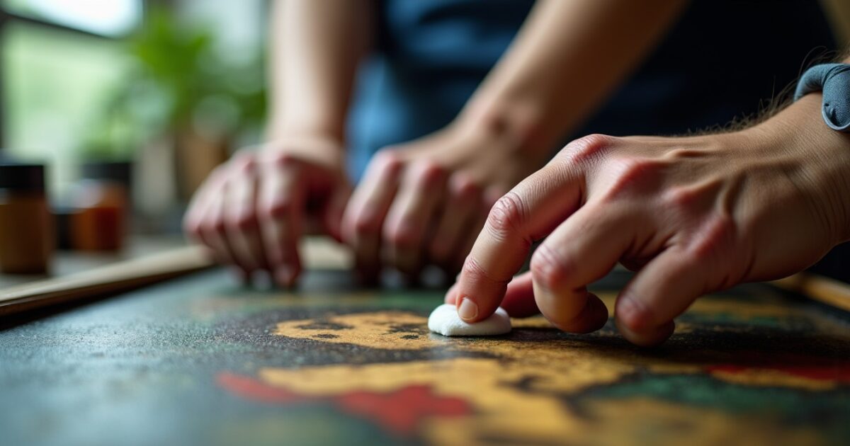Les secrets pour nettoyer un tableau ancien sans altérer ses couleurs