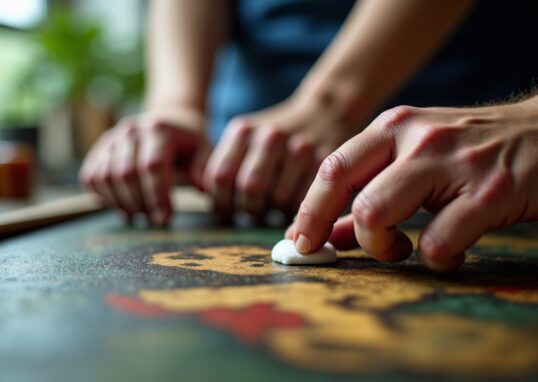 Les secrets pour nettoyer un tableau ancien sans altérer ses couleurs