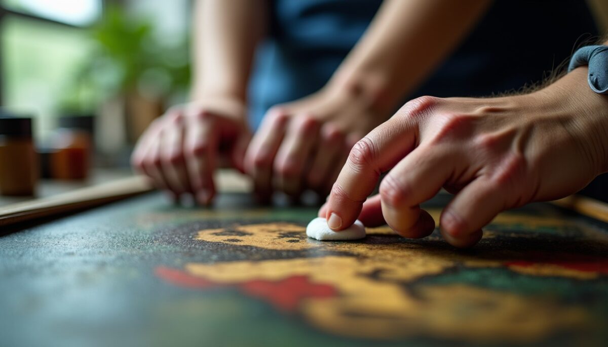 Les secrets pour nettoyer un tableau ancien sans altérer ses couleurs