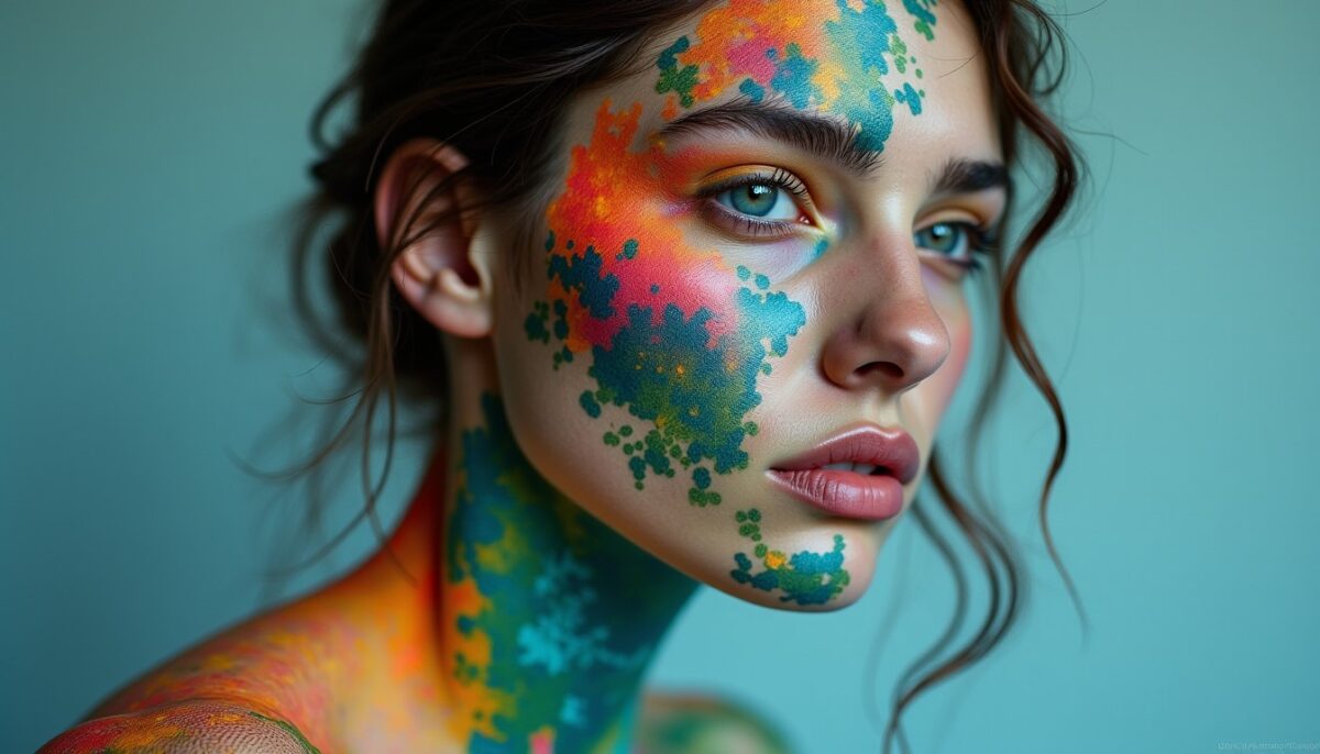 Body painting artistique : quand le corps se transforme en toile vivante et sensuelle