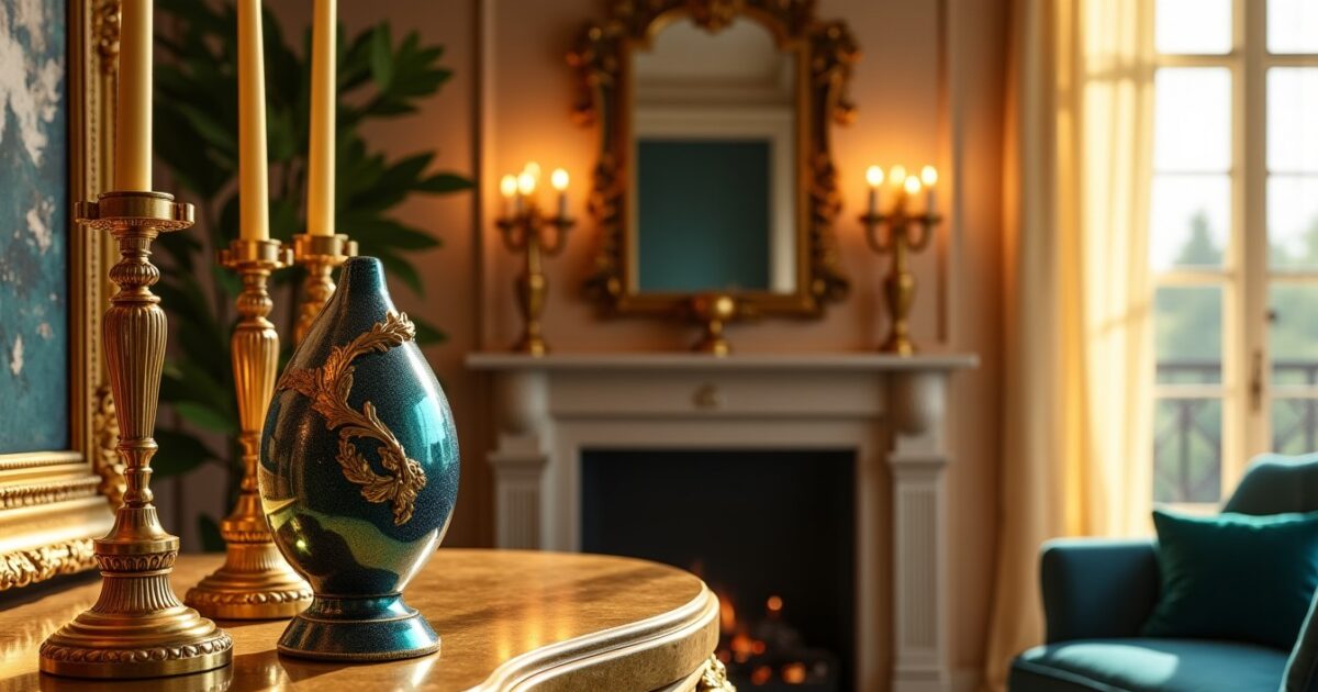 L'or dans l'art et la déco : une fascination intemporelle et lumineuse