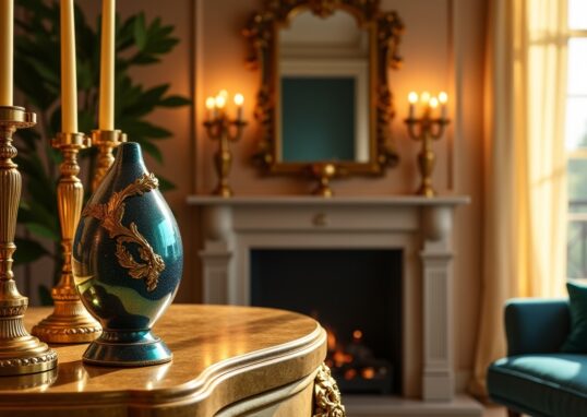 L'or dans l'art et la déco : une fascination intemporelle et lumineuse
