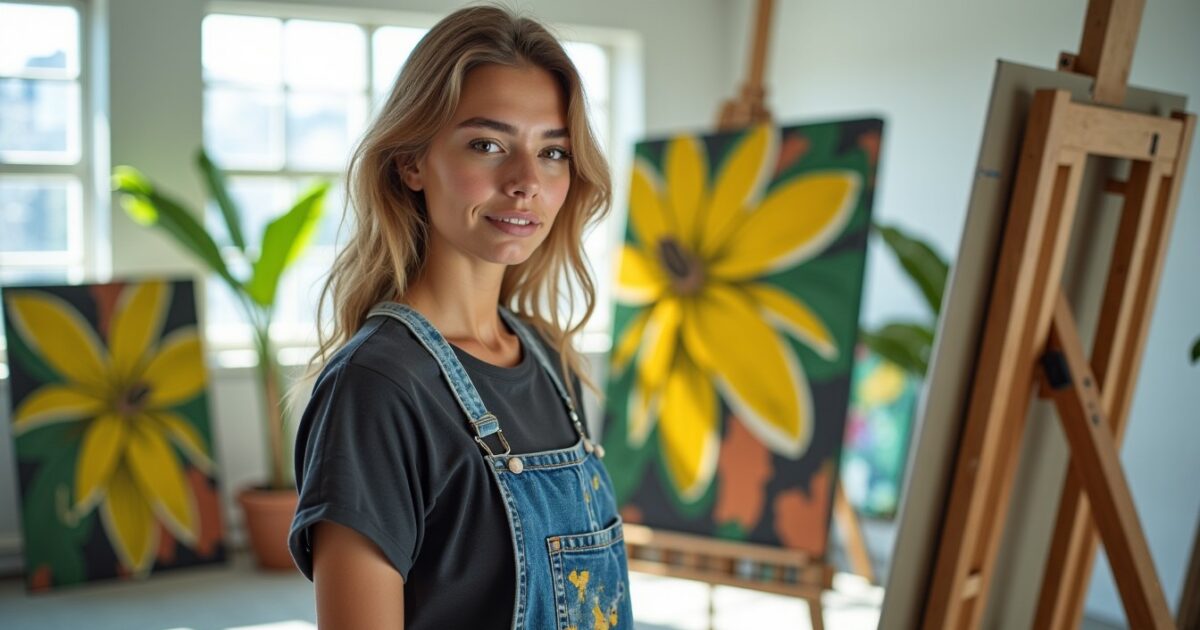 Musa moderne : l'inspiration vibrante de Musa dans la création artistique contemporaine