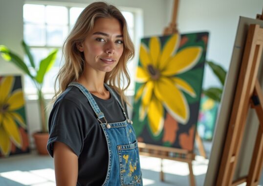 Musa moderne : l'inspiration vibrante de Musa dans la création artistique contemporaine