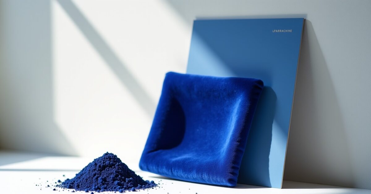 Le voyage du bleu : des pigments ancestraux aux décors contemporains