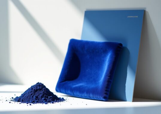 Le voyage du bleu : des pigments ancestraux aux décors contemporains