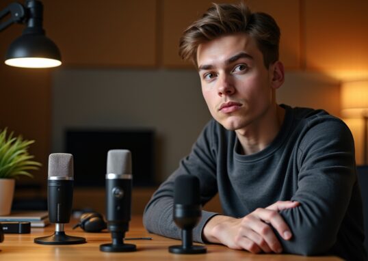 Comment choisir le micro idéal pour enregistrer un podcast à la maison ?