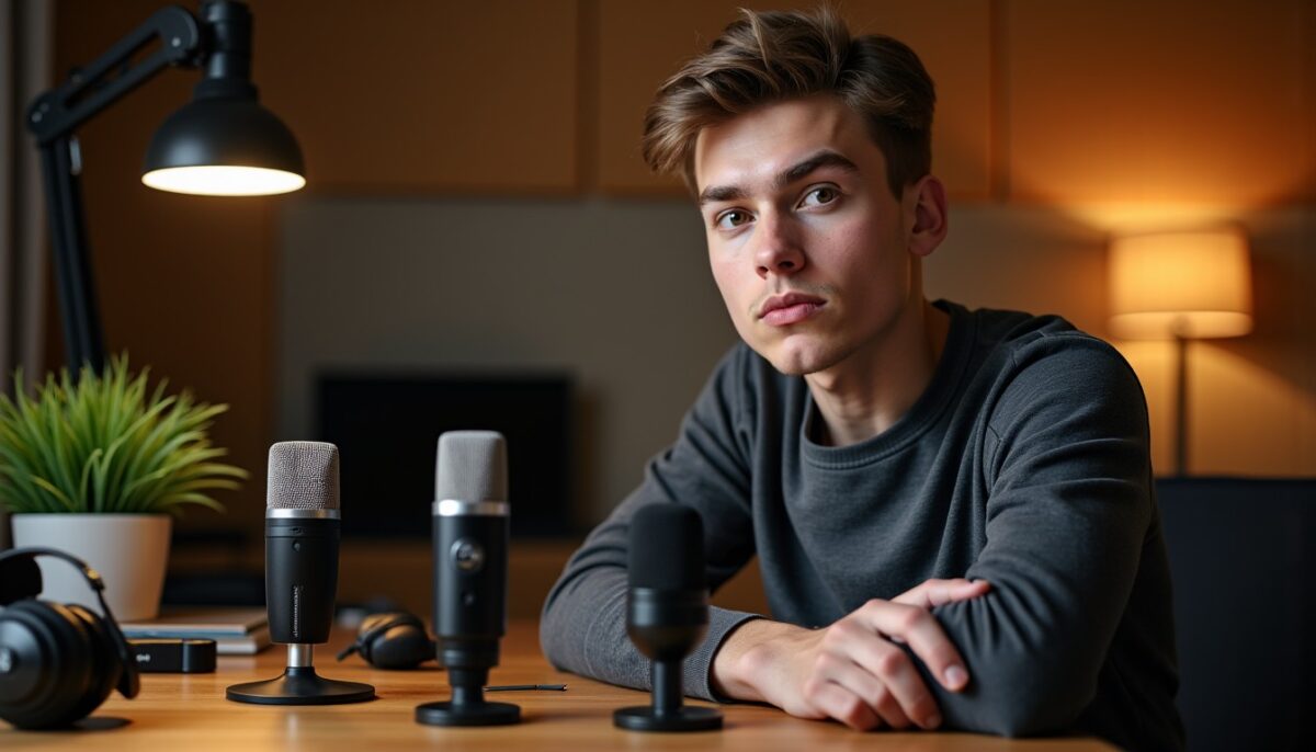 Comment choisir le micro idéal pour enregistrer un podcast à la maison ?