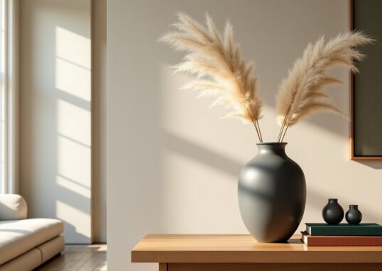 Sublimer votre intérieur : astuces pour mettre en scène un grand vase décoratif