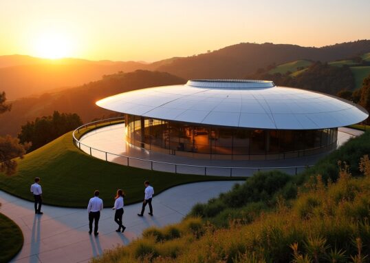 Explorer Cupertino, chef-d'œuvre technologique au cœur de la Silicon Valley